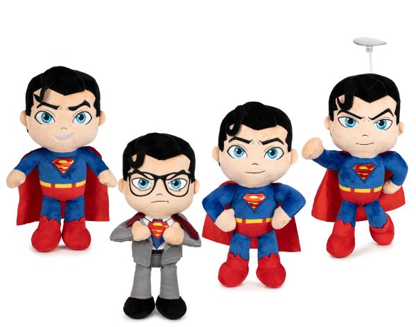 (Mis 5+) DC COMICS (SUPERMAN) Peluche 42cm 4ass…x12